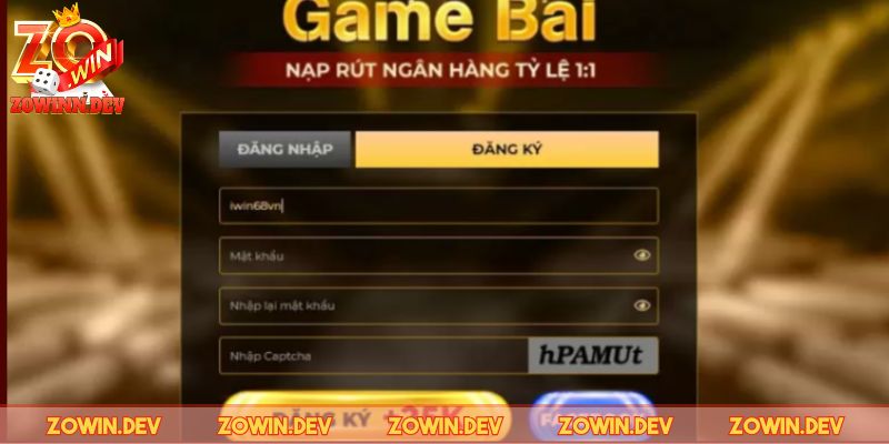 Rút Tiền ZOWIN Về MoMo - Phương Pháp Cực Tiện Lợi, An Toàn 2 Bước đầu tiên hãy đăng nhập vào cổng cược