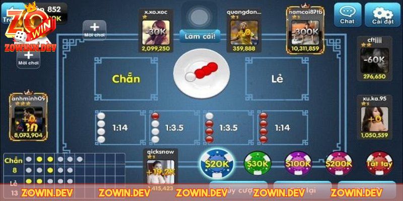 Xóc Đĩa Tứ Linh ZOWIN – Phiên Bản Giải Trí Mới Mẻ Hấp Dẫn 2 Xóc đĩa thắng thua quy tắc đơn giản, rõ ràng